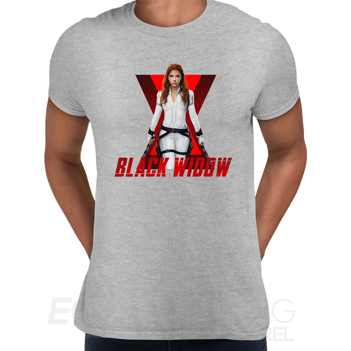 Marvel Studios Black Widow Scarlett Johansson Portrait Adult Kids Gift Top Unisex Typography - Kuzi Tees