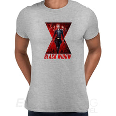 Black Widow Movie T-Shirt Action Marvel Adventure Superhero Adult Kids Gift Top Unisex Typography - Kuzi Tees