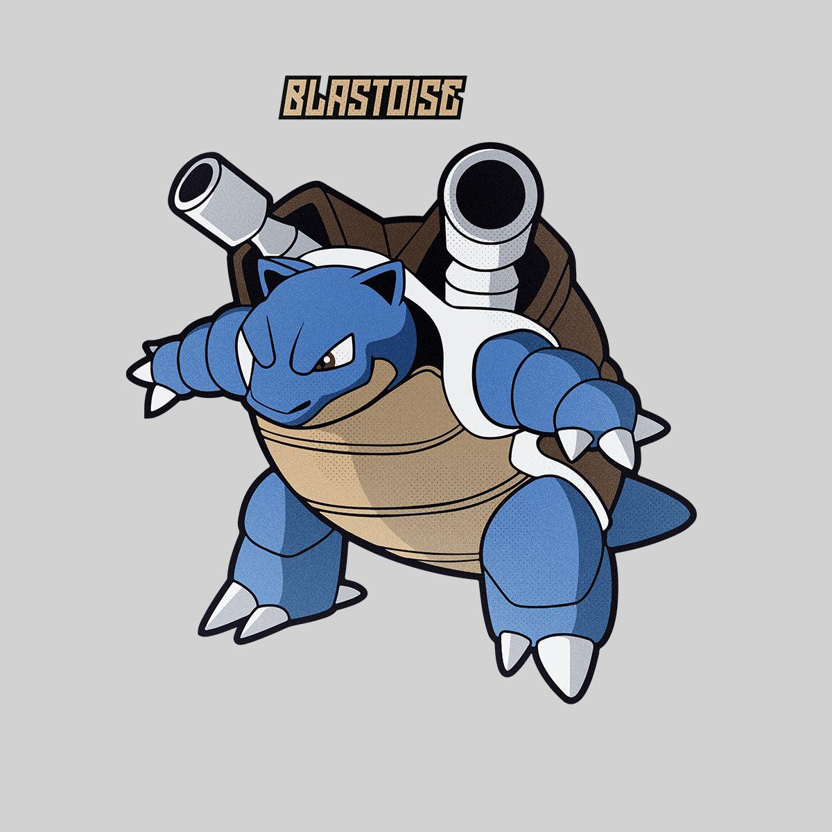 Blastoise Pokemon Go Adults T-Shirt Printed Manga Japan Birthday Gift Boys Top Unisex T-Shirt - Kuzi Tees