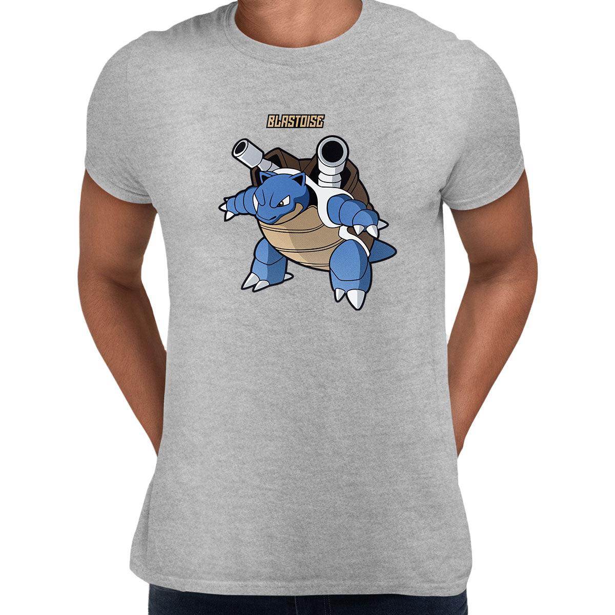 Blastoise Pokemon Go Adults T-Shirt Printed Manga Japan Birthday Gift Boys Top Unisex T-Shirt - Kuzi Tees