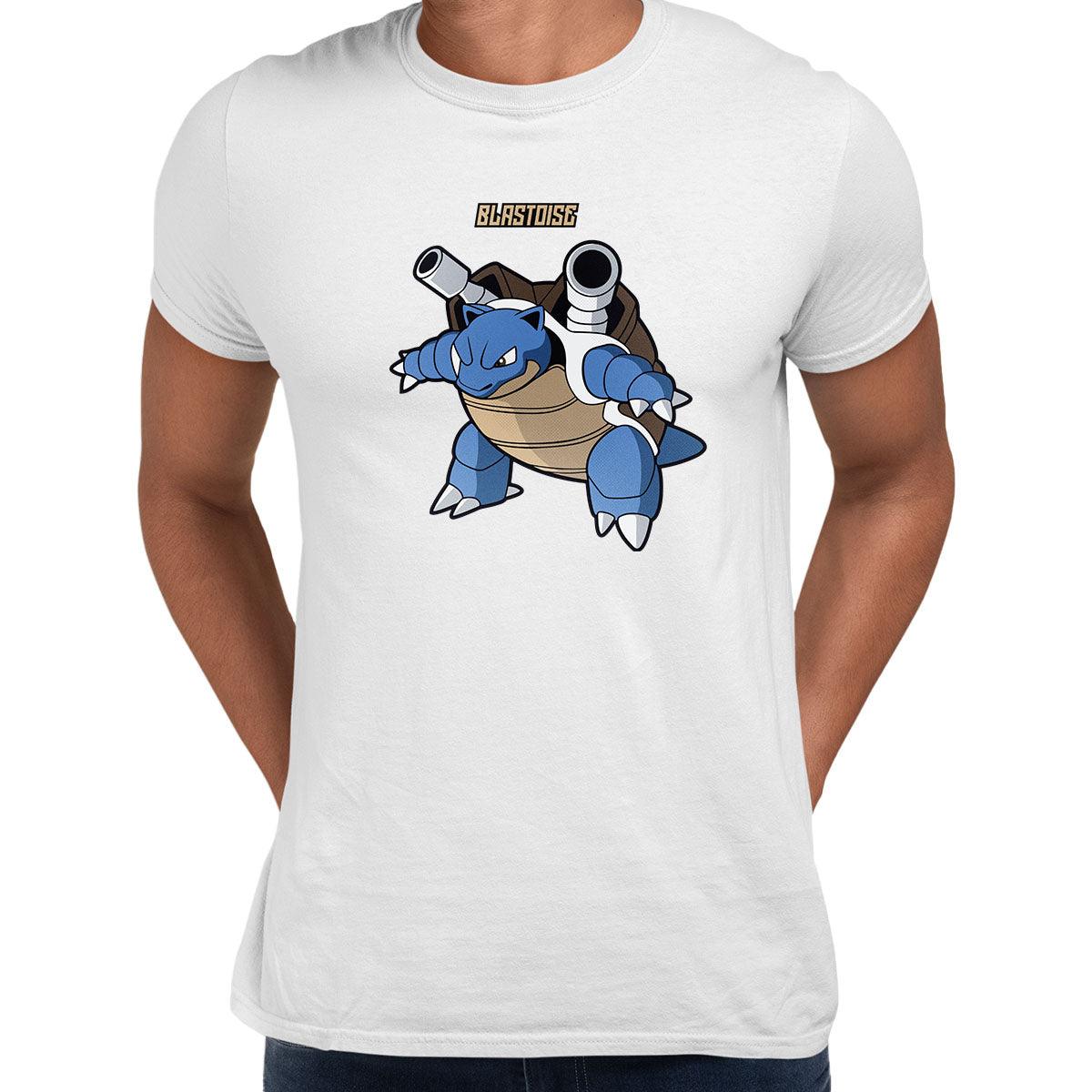 Blastoise Pokemon Go Adults T-Shirt Printed Manga Japan Birthday Gift Boys Top Unisex T-Shirt - Kuzi Tees