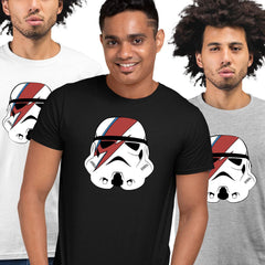 David Bowie Ziggy Stardust Stormtrooper T-shirt - Kuzi Tees
