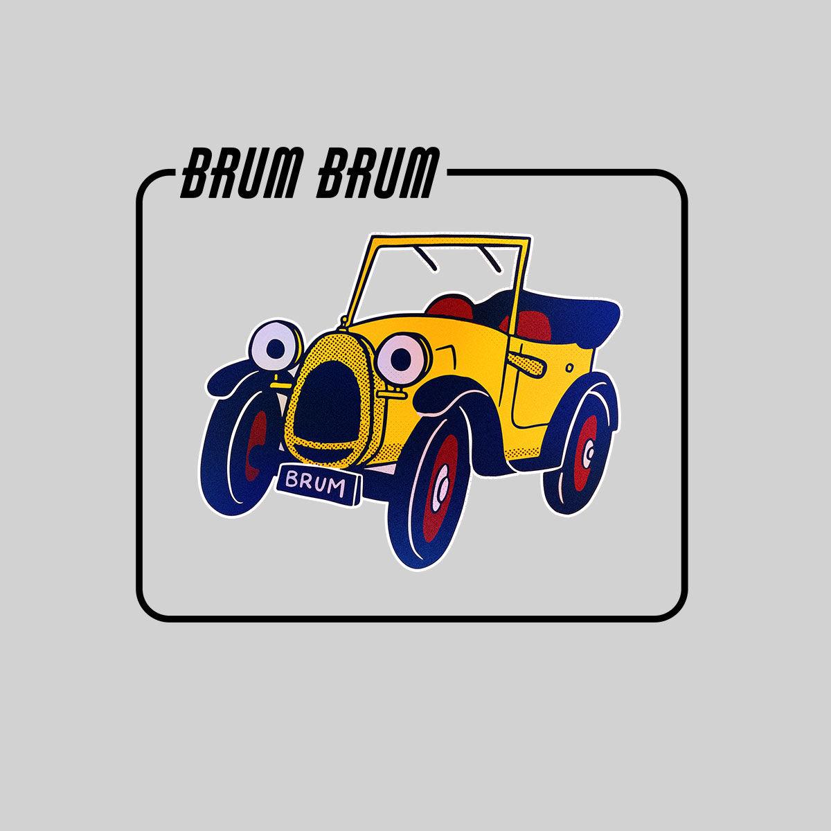 Brum Brum Car Funny local Birmingham T-shirt for all Brummie citizens - Kuzi Tees