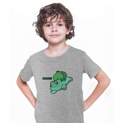 Bulbasaur Pokemon Go Kids T-Shirt Printed Manga Japan Birthday Gift Boys Top T-shirt for Kids - Kuzi Tees