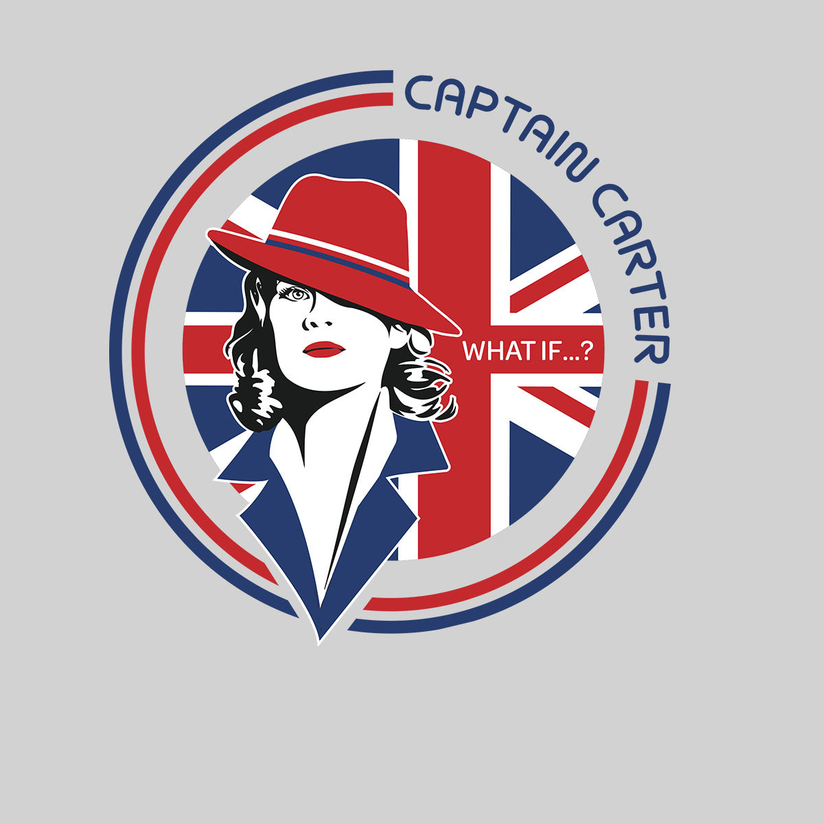 Peggy Carter What If Captain Carter Marvel Hero - Kuzi Tees