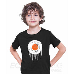 DJ T-Shirt Vinyl Minimal Drum & Bass Novelty Deck Decks Turntable LP Record T-shirt for Kids - Kuzi Tees