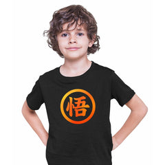 Goku Kanji Dragonball Z Kakarot Sign T-shirt for Kids - Kuzi Tees