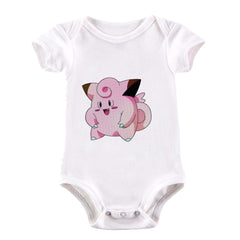 Clefairy Pokemon Go for Boys Girls Brand New Baby & Toddler Body Suit - Kuzi Tees