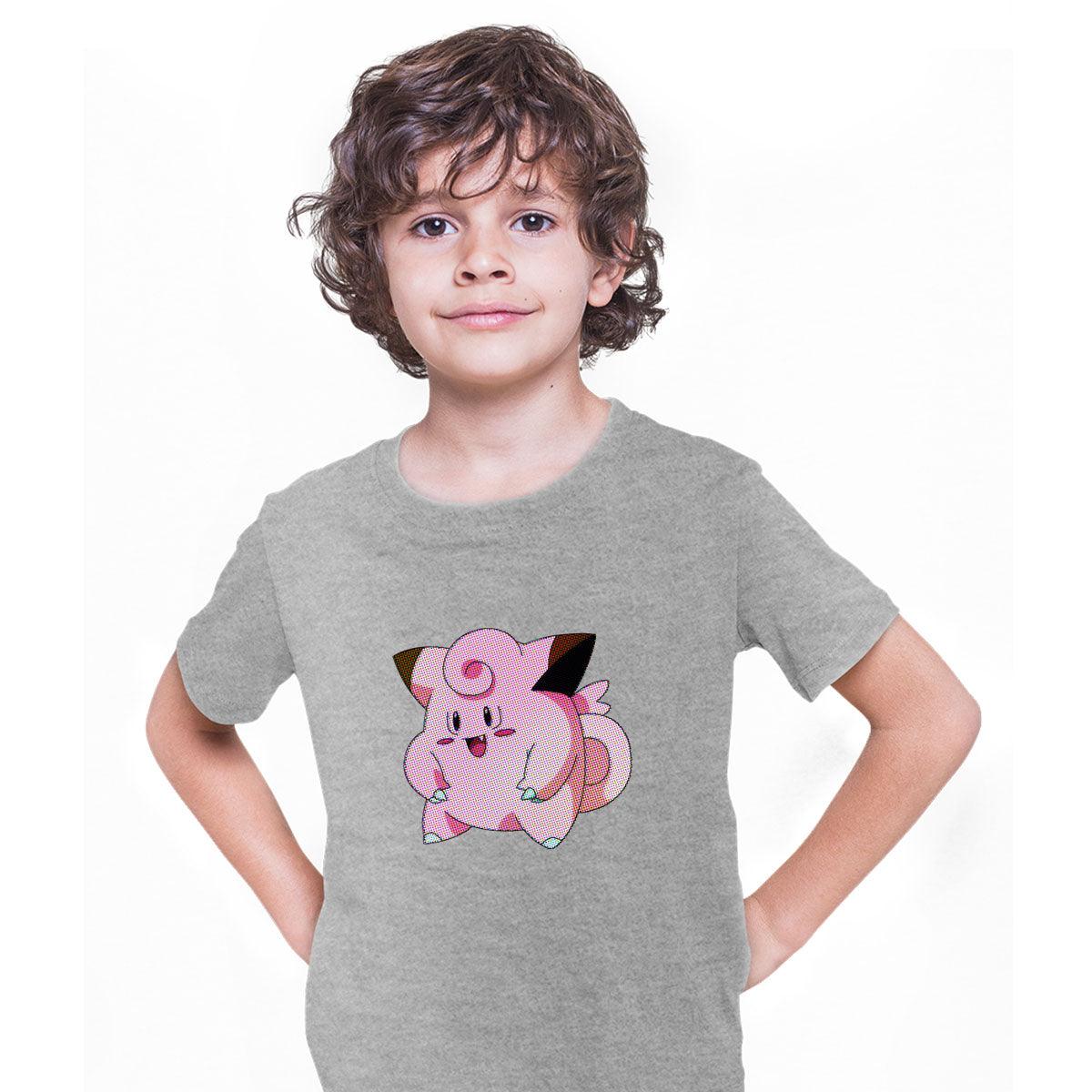 Clefairy Pokemon Go T-shirt for Kids Boys Girls Brand New - Kuzi Tees