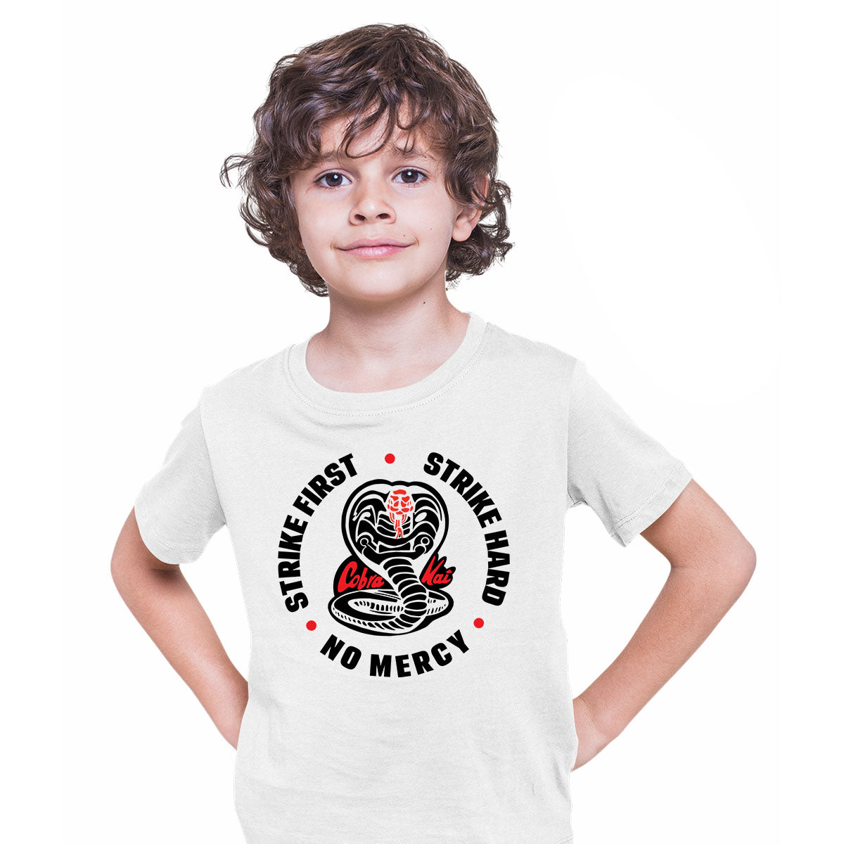 New 2021 Cobra Kai 4 series Tee Karate Kid Movie Kung Fu Martial Arts Gift T-shirt for Kids - Kuzi Tees