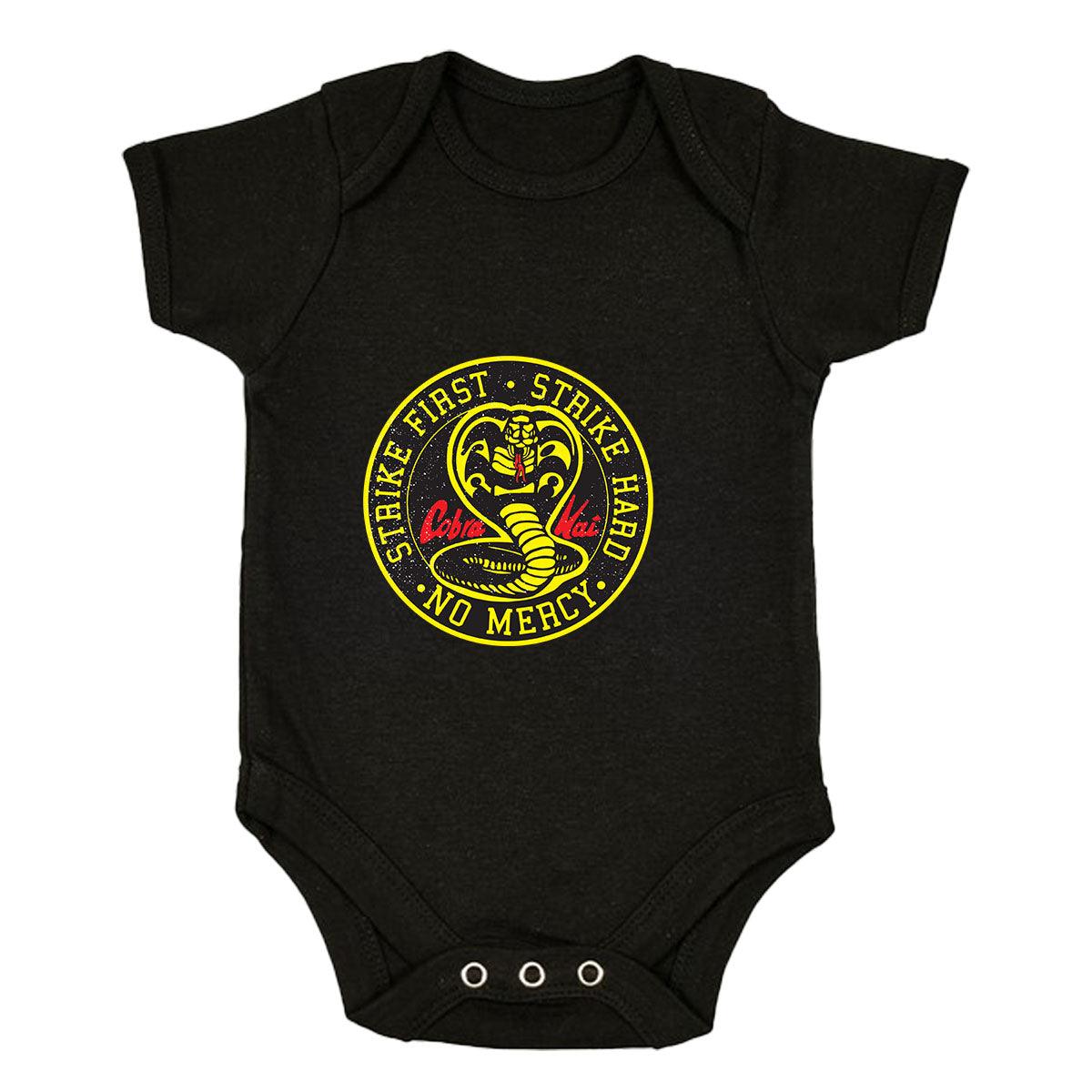 Cobra Kai Karate Kid Movie Kung Fu Martial Arts Retro Gift Top Baby & Toddler Body Suit - Kuzi Tees