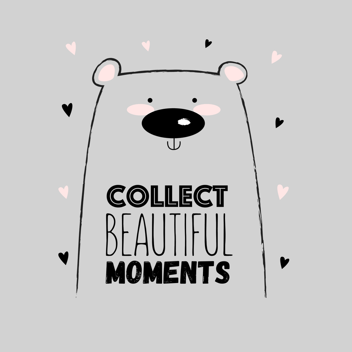 Collect Beautiful moments Animal Dog funny Quote Unisex Tank Top - Kuzi Tees
