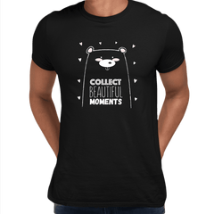 Collect Beautiful moments Animal Dog Funny Quote Unisex T-shirt - Kuzi Tees