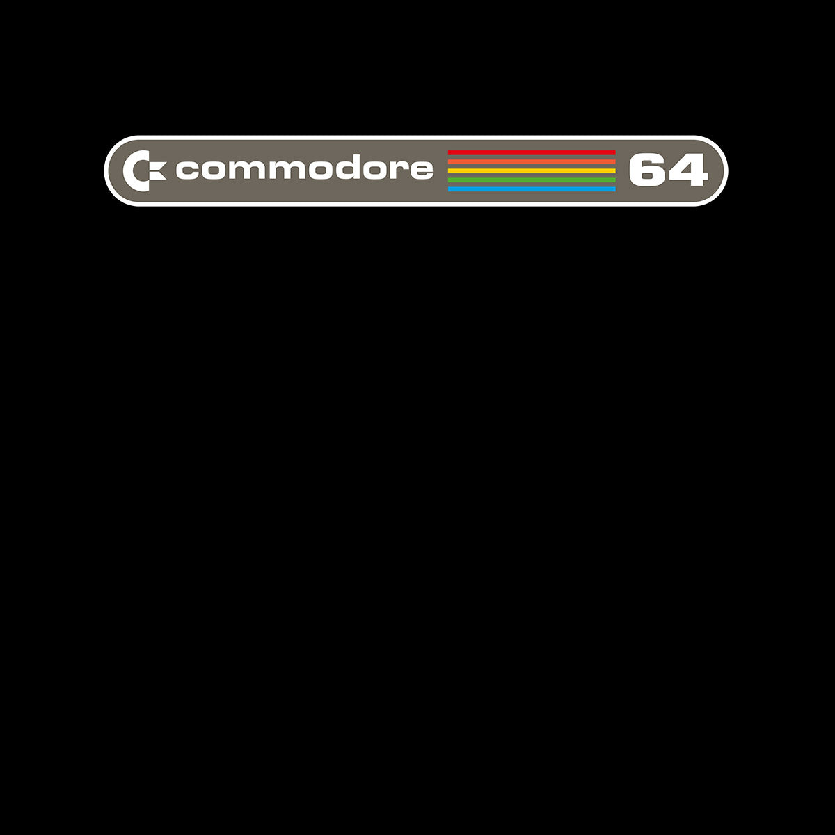 Commodore 64 Old Retro Gaming Machine Computer Unisex T-Shirt OLD SKOOL - Kuzi Tees