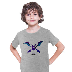 Crobat Pokemon Golbat Creatures Japanese Culture Typography T-shirt for Kids - Kuzi Tees