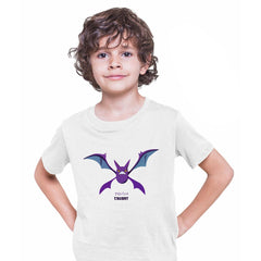 Crobat Pokemon Golbat Creatures Japanese Culture Typography T-shirt for Kids - Kuzi Tees