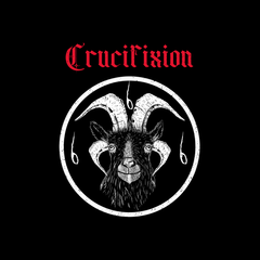 Crucifixion Dark Occult Hard Rock Unisex T-Shirt SKULL - Kuzi Tees