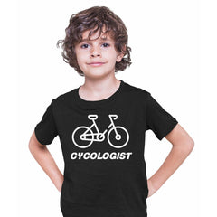 Cycologist Cycle T-shirt Funny Gift Bike BMW Mountain Top T-shirt for Kids - Kuzi Tees