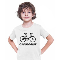 Cycologist Cycle T-shirt Funny Gift Bike BMW Mountain Top T-shirt for Kids - Kuzi Tees