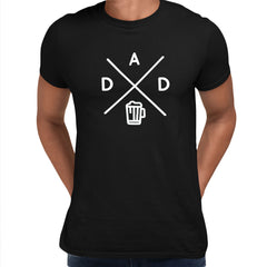 Super Beer Dad T-Shirt Fathers Day Novelty Funny Gift - Superdad Unisex T-shirt - Kuzi Tees