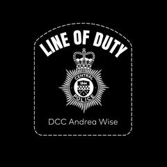 Line of duty - DCC Andrea Wise Mens Printed BBC TV Series 6 T-Shirt Inspired By Police Logo Unisex T-Shirt - Kuzi Tees