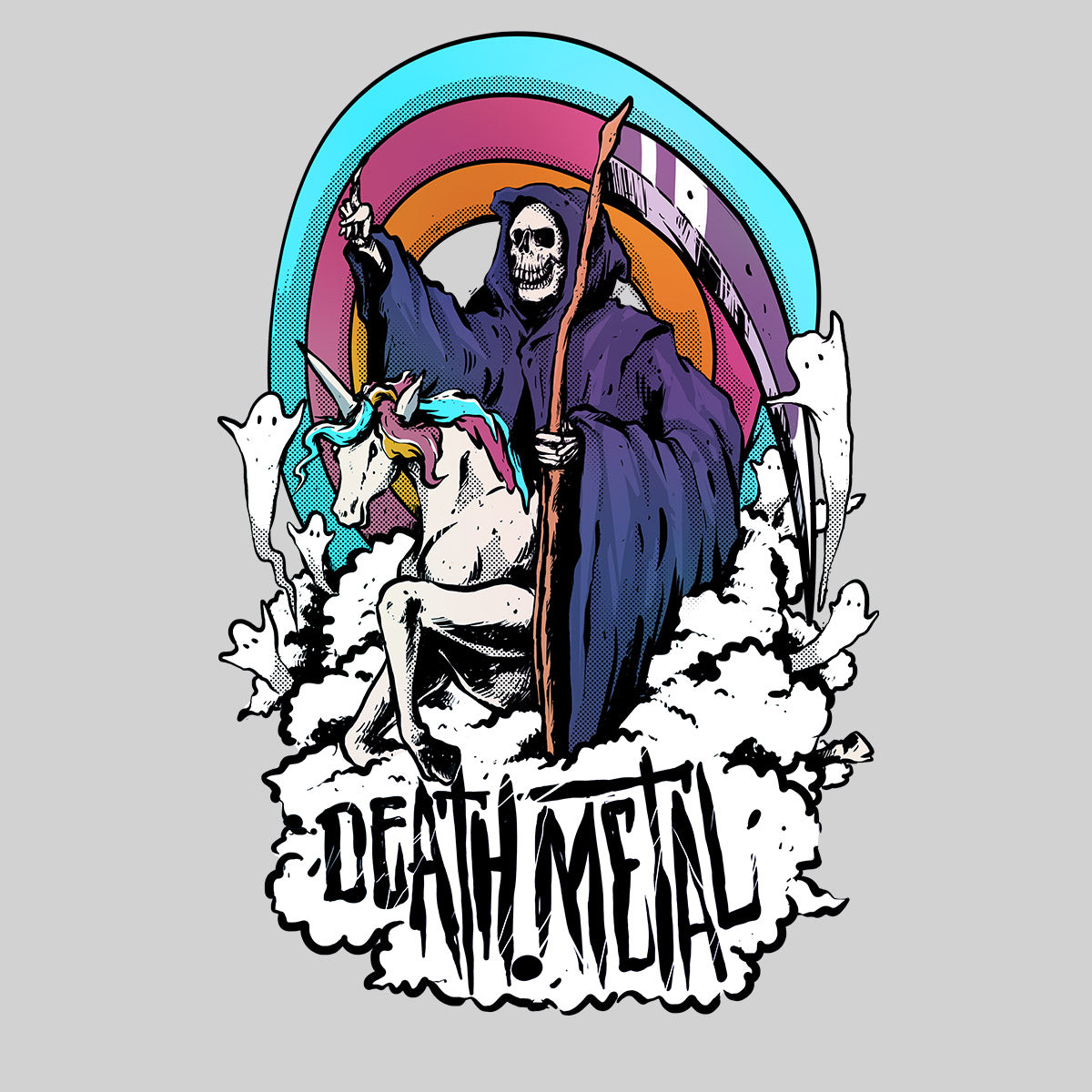Death Metal t-shirt Sarcastic Funny Creative t-shirt