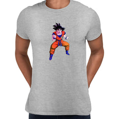 Dragon Ball Z Mens Anime T-Shirt Goku Saiyan Power Level Bioworld Unisex T-Shirt - Kuzi Tees