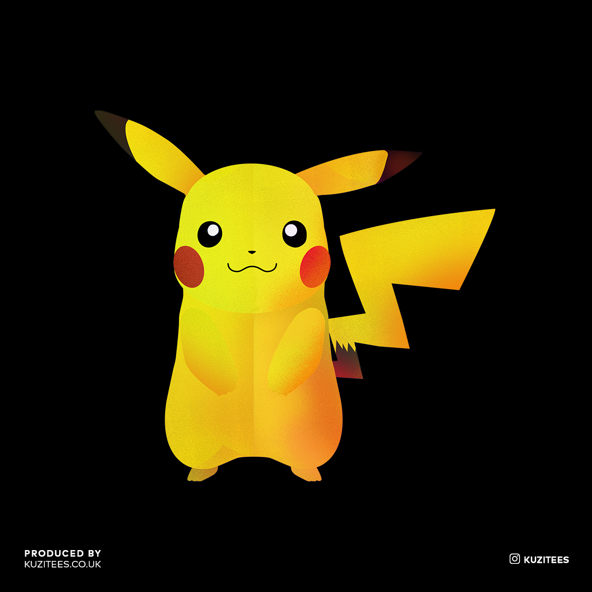 Pikachu Electric-Type  Pokemon Go Raichu Creatures Japanese Culture Unisex Tee - Kuzi Tees