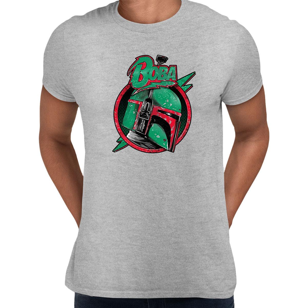 Boba Helmet Star Wars Hunter T-shirt - Kuzi Tees