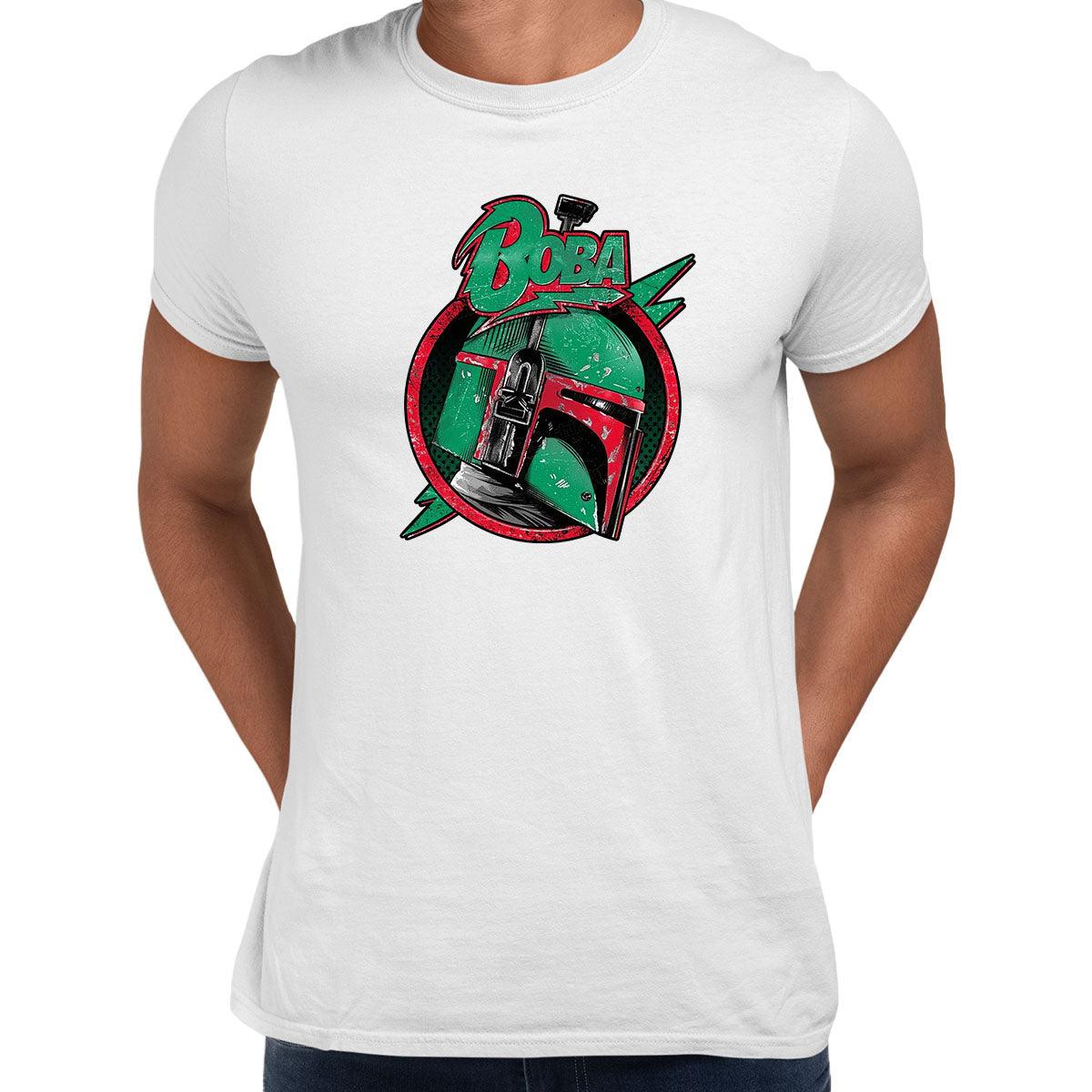 Boba Helmet Star Wars Hunter T-shirt - Kuzi Tees