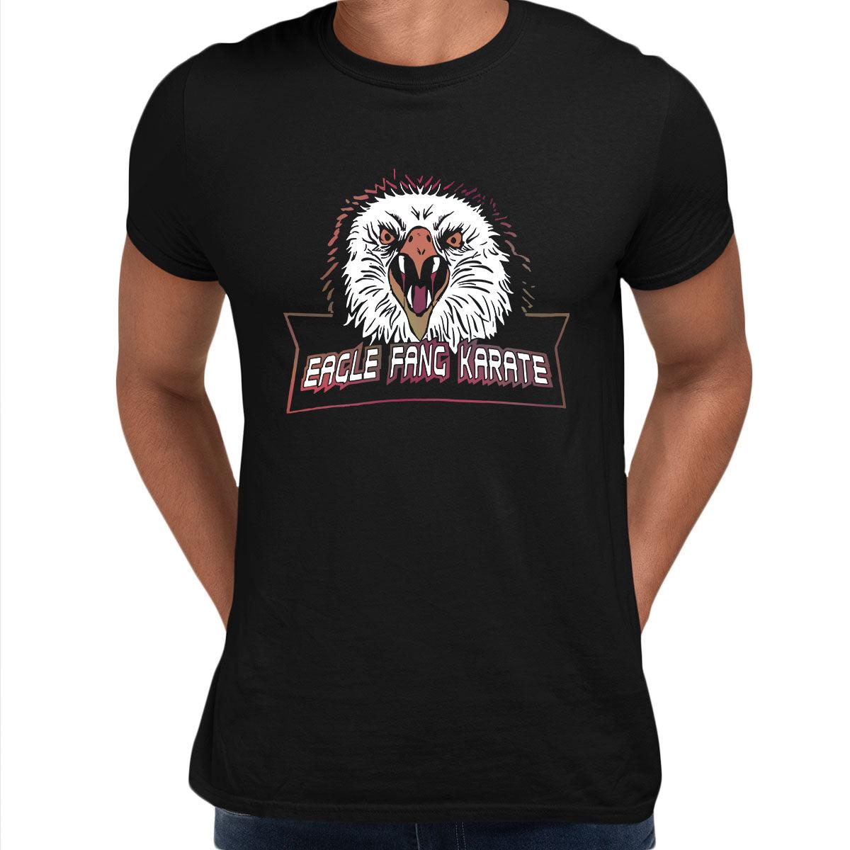 Eagle Fang Karate Kid Cobra Kai Movie Inspired Men's T-shirt 100% Cotton Unisex Tee - Kuzi Tees