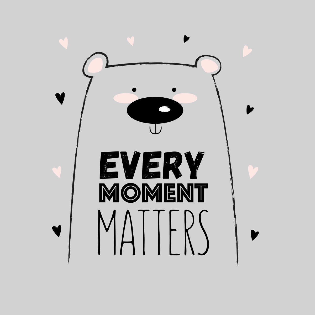 Every Moment Matters Animal Quote Funny Unisex Tank Top - Kuzi Tees