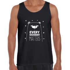Every Moment Matters Animal Quote Funny Unisex Tank Top - Kuzi Tees