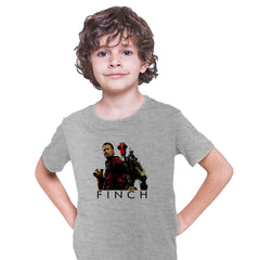 Finch post apocalyptic earth T-shirt for Kids - Kuzi Tees