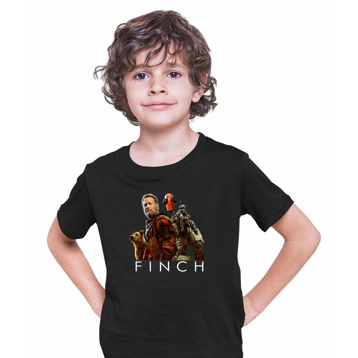 Finch post apocalyptic earth T-shirt for Kids - Kuzi Tees