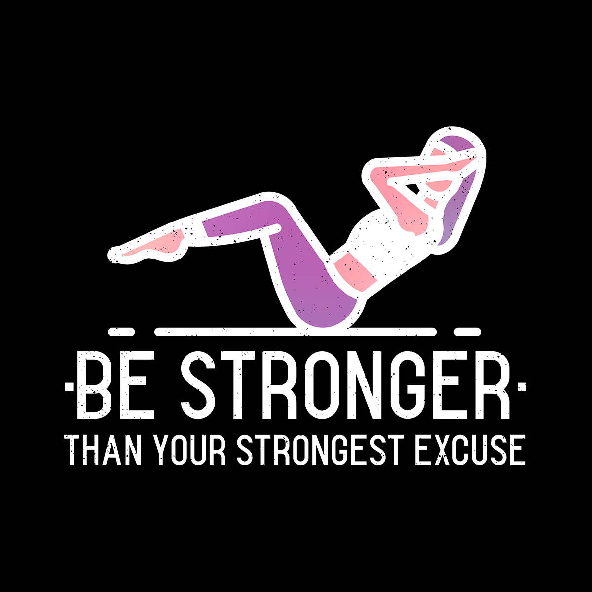 Fitness Be stronger Than your Strongest excuse Exercise Unisex T-shirt - Kuzi Tees