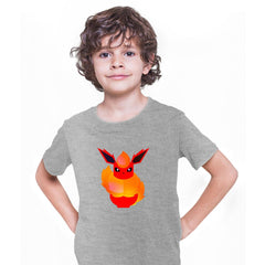 Flareon Pokemon Go T-shirt for Kids Boys Girls Brand New - Kuzi Tees