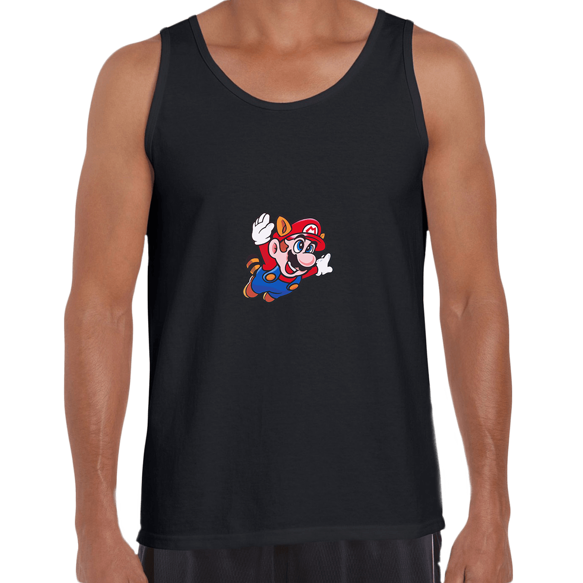 Flying Mario Bross Nintendo Retro OLD SKOOL Game Fast Delivery Unisex Tank Top - Kuzi Tees