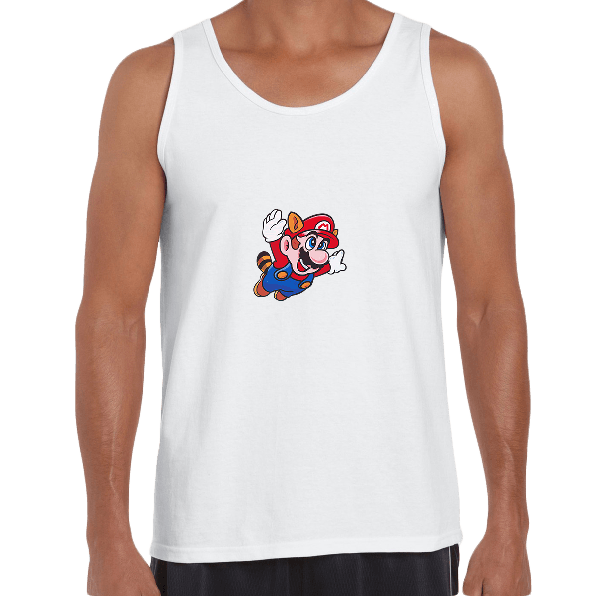 Flying Mario Bross Nintendo Retro OLD SKOOL Game Fast Delivery Unisex Tank Top - Kuzi Tees