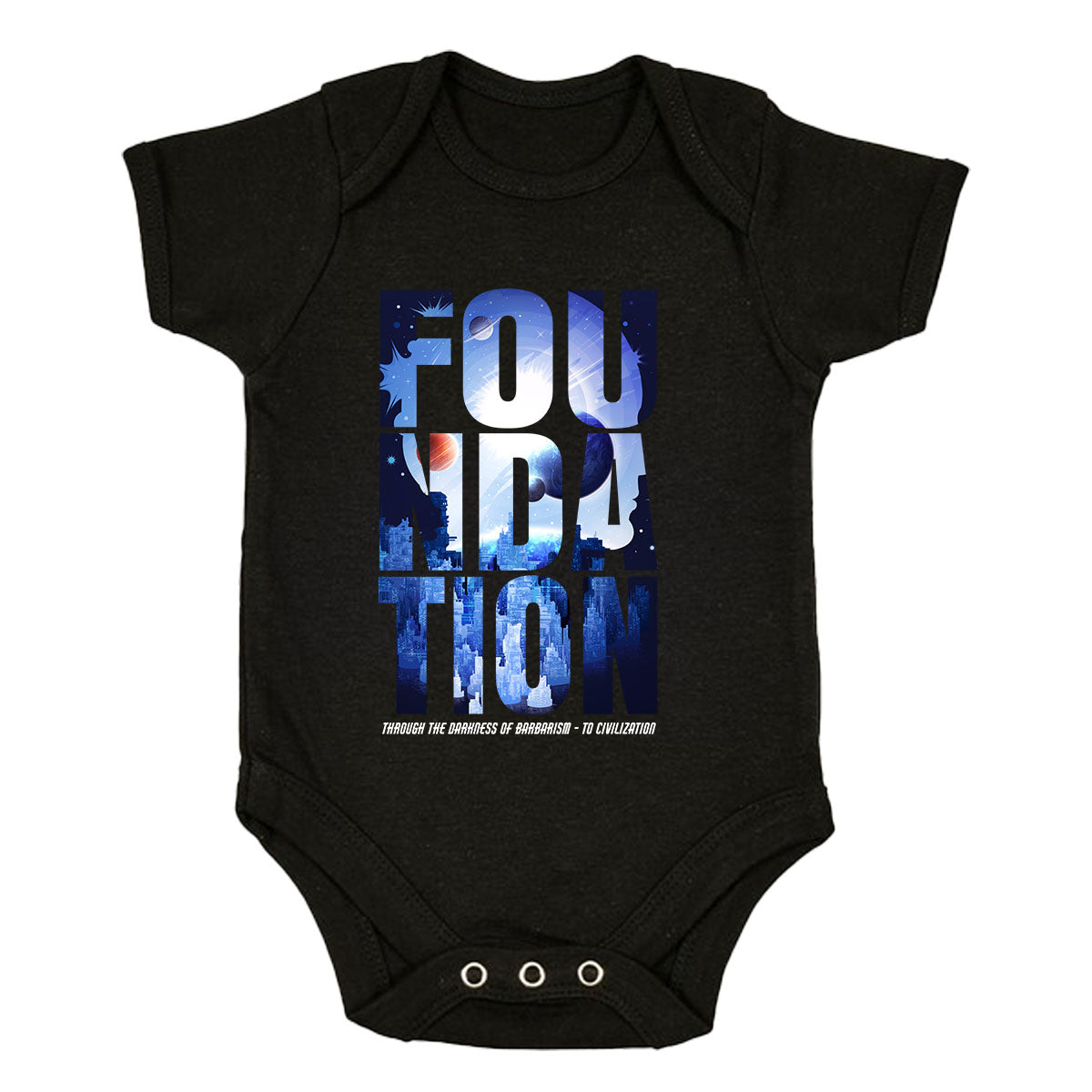 New Isaac Asimov T-Shirt Foundation One Robot Science Fiction TV series Movie Baby & Toddler Body Suit - Kuzi Tees