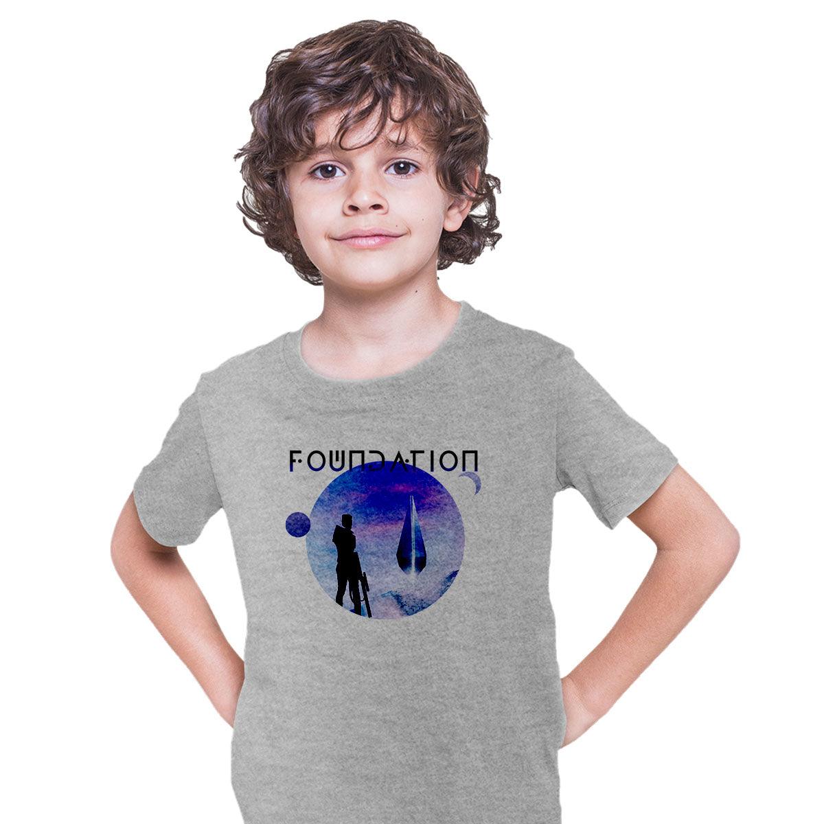 Foundation Tee New Apple Sci-fi TV post-apocalyptic T-shirt for Kids - Kuzi Tees