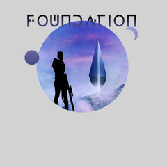 Foundation T-shirt New Sci-fi TV post-apocalyptic world Hari Seldon - Kuzi Tees