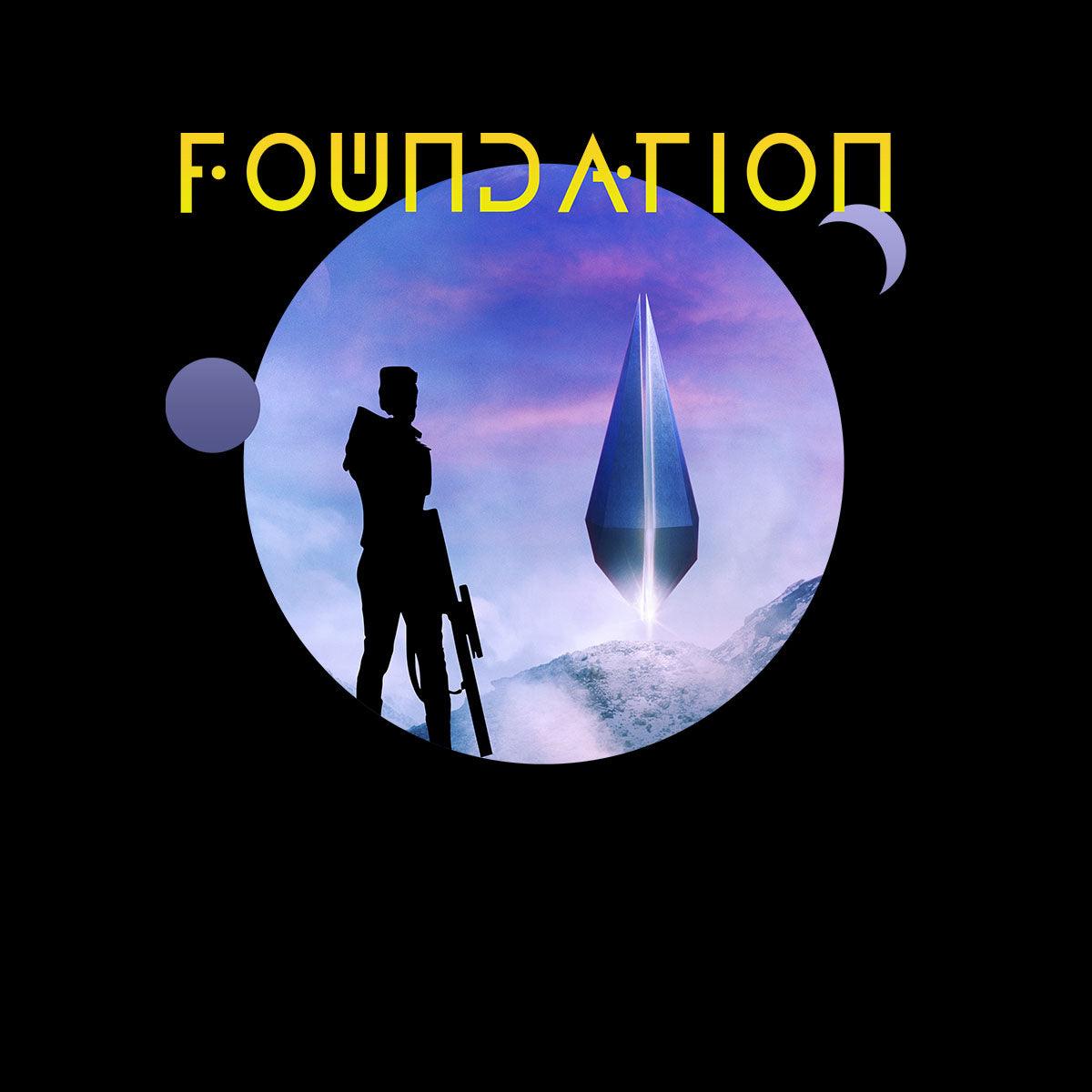 Foundation T-shirt New Sci-fi TV post-apocalyptic world Hari Seldon - Kuzi Tees