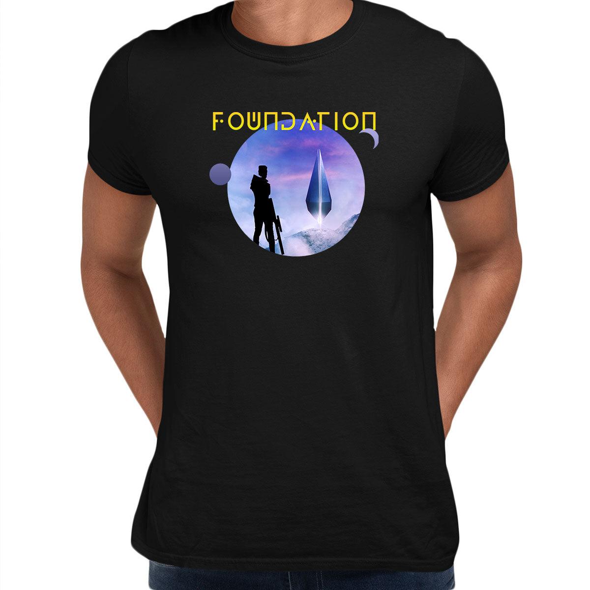 Foundation T-shirt New Sci-fi TV post-apocalyptic world Hari Seldon - Kuzi Tees