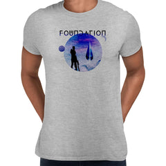 Foundation T-shirt New Sci-fi TV post-apocalyptic world Hari Seldon - Kuzi Tees