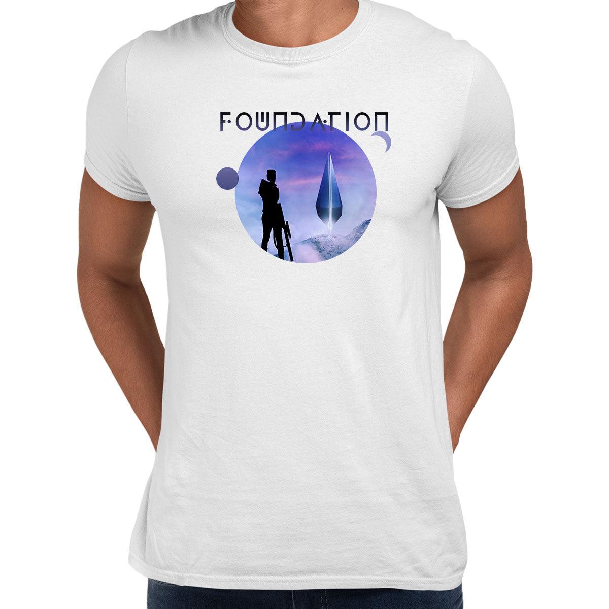 Foundation T-shirt New Sci-fi TV post-apocalyptic world Hari Seldon - Kuzi Tees