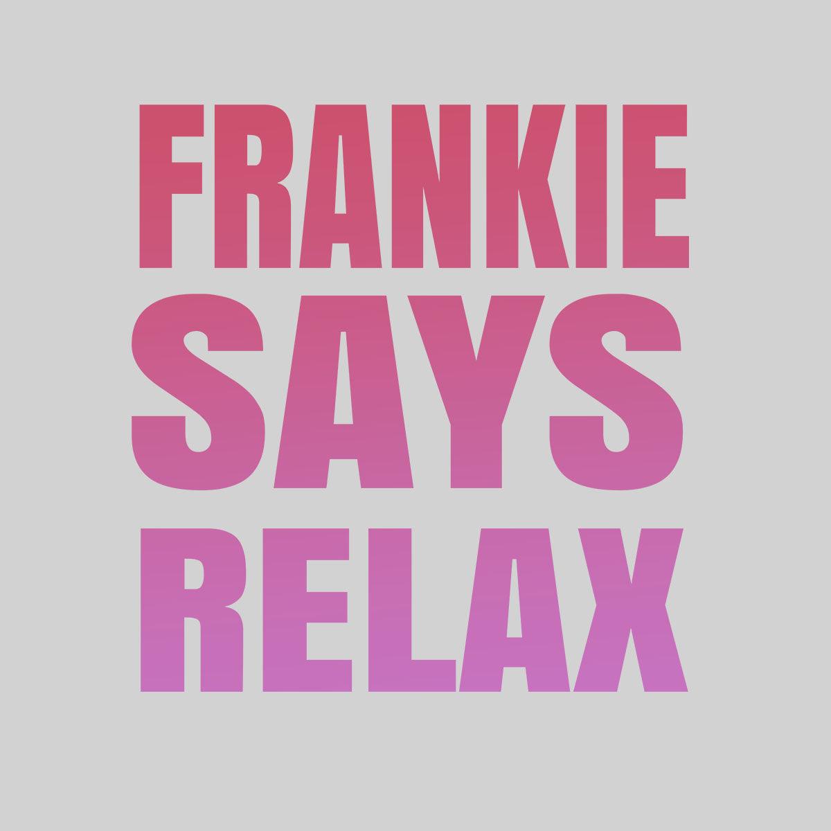 Frankie Says Relax T-Shirt 80s London UK Hollywood Tee Retro Soho Music Tee - Pink Unisex T-shirt - Kuzi Tees