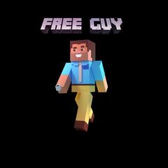 Minecraft Free Guy Funny Movie Typography Unisex Tank Top - Kuzi Tees