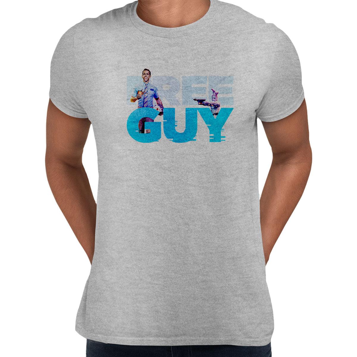 Free Guy Funny Movie Tee Typography Unisex T-Shirt - Kuzi Tees