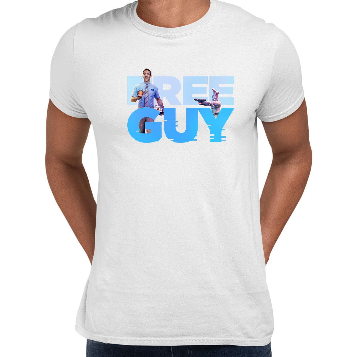 Free Guy Funny Movie Tee Typography Unisex T-Shirt - Kuzi Tees